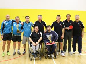 Liga namiznega tenisa prvi dve ekipi prve lige